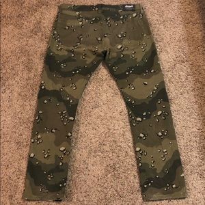 Camouflage ripstop khaki pants